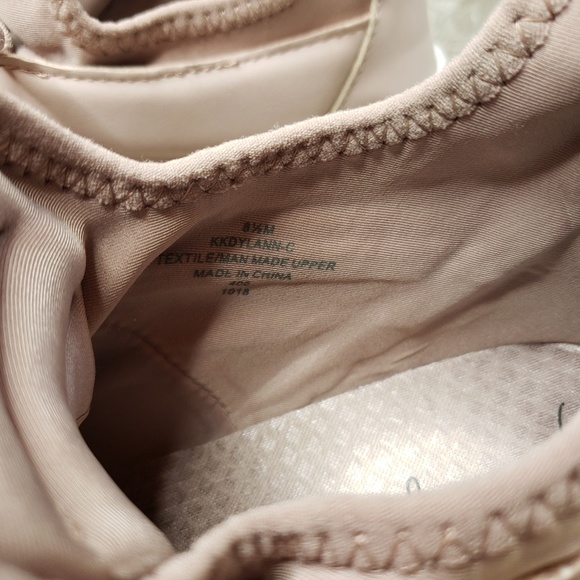 Kendall + kylie dusty rose tennis shoes size 8.5 - Picture 6 of 6